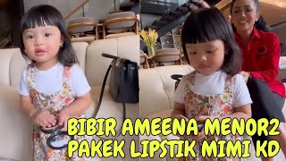 LIVE AMEENA AZURA DANDAN MENOR2 REBUTAN LIPSTIK MIMI KD [upl. by Karisa]