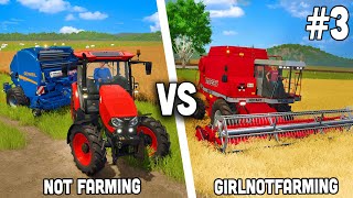 1vs1 on FLAT MAP with GIRLNOTFARMING 🚜 3 [upl. by Earissed531]