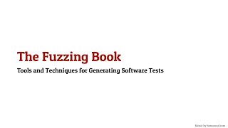 MutationBased Fuzzing [upl. by Husha]