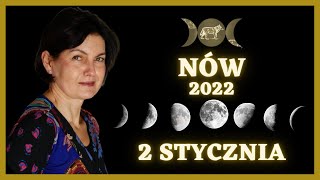 NÓW KSIĘŻYCA  2 stycznia 2022  Zapoczątkuj swój rok  HOROSKOP [upl. by Katha]