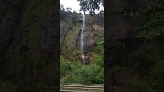 diyaluma falls in koslanda srilanka beautiful waterfall during season less water [upl. by Ateloj]