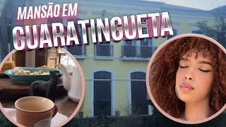 INCRÍVEL MANSÃO DO SECULO 18 EM GUARATINGUETA Laura vlog [upl. by Enitsuj]