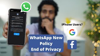 WhatsApp New Policy Update  Are iPhone Users Safe [upl. by Yenattirb570]