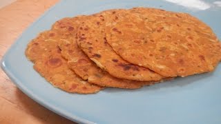 Doodhi Thepla  Sanjeev Kapoor Khazana [upl. by Ettenawtna15]