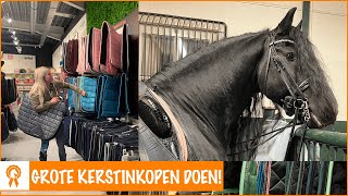 Johnnys kerstcadeautjes shoppen  winactie  PaardenpraatTV [upl. by Adnohsirk562]