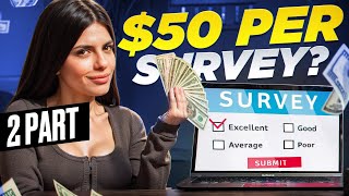 Make Easy Cash 50 for Each Survey You Finish [upl. by Anitsrihc]