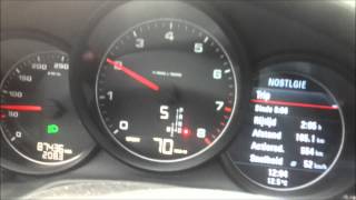 Porsche Panamera 36 V6 PDK accelerating  sound [upl. by Ophelie]