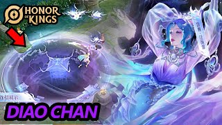 Honor of Kings INSANE New Skin  Diao Chan [upl. by Torrie]