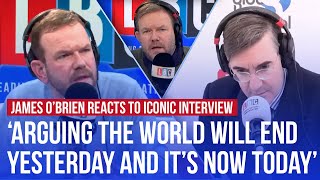 James OBrien vs Jacob ReesMogg A look back on the iconic Brexit interview LBC [upl. by Mcgregor]