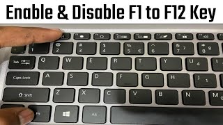 F1 to F12 Function Keys Enable or Disable  Keyboard Multimedia Keys  Humsafar Tech [upl. by Werdnaed]