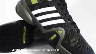 SPORTSYSTEM Adidas Adipower Barricade 8 2014 [upl. by Leugar493]