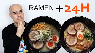 RAMEN 24h he tardado en hacerlo 😲¿Valió la pena [upl. by Jelks]