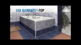 Monter un tablier de baignoire LUX ELEMENTS [upl. by Yenruogis159]