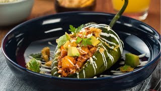 Chile relleno de papa con chorizo [upl. by Lirba]