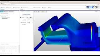 Static Structural Analysis of a CAD Assembly bench vice [upl. by Hartwell675]