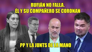 ASCO⚡POCAS BROMAS con RUFIÁN y JORDI Salvador⚡Se CORONAN ante PP y Junts⚡El MALISMO ABUNDA MÁS [upl. by Atika]