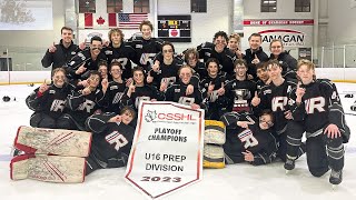 RHA Winnipeg 5 vs Okanagan Hockey Academy 1  2023 CSSHL Western Championship U16 Final [upl. by Selima]