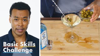 50 People Try to Make a Martini  Epicurious [upl. by Ameen]