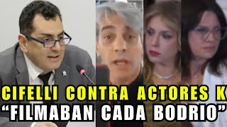 El secretario de Cultura APUNTÓ contra los actores K “Filmaban cada bodrio”  ASN [upl. by Stochmal]