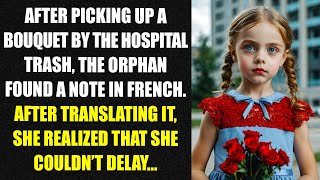 After picking up a bouquet by the hospital trash the orphan found a note in French [upl. by Naj971]