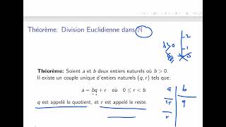 larithmétique dans IN 04 division euclidienne  tronc commun [upl. by Eliathas]