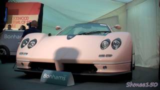 Elvis Presley Pink Pagani Zonda C12 S 73 Roadster at Auction [upl. by Nilra]