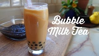 How to Make Bubble Boba Milk Tea [upl. by Milas]