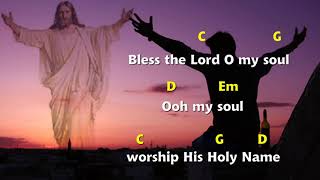 10000 REASONS LYRICS AND CHORDS Praise and Worship Time [upl. by Nevins]