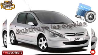 Cómo cambiar las copelas de los amortiguadores Peugeot 307 [upl. by Arres]