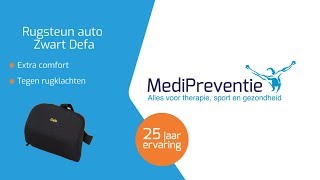 Lordose kussen Defa  MediPreventie [upl. by Ashwin]