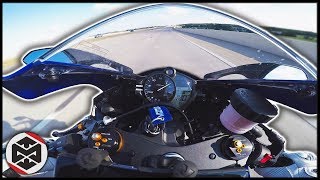 Yamaha R6 TOP SPEED CHALLENGE [upl. by Acissehc]