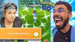 SURTEI CAPTURANDO SHINY EDIÇÃO LIMITADA DA NIANTIC… 😭😍🤯 pokemongo [upl. by Xila]