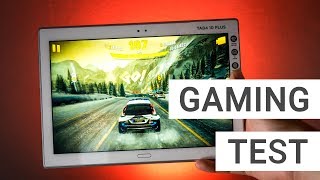 Lenovo Tab4 10 Plus Gaming  Benchmark Test [upl. by Siward881]