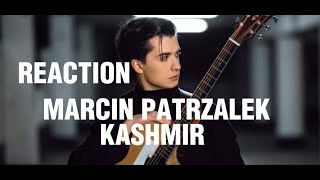 Marcin  Kashmir on One Guitar REACTION marcinpatrzalek acousticguitar [upl. by Weisburgh]