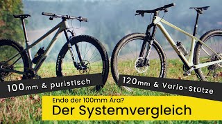 Der Racebike Systemvergleich 2024– sind 100 Millimeter Hardtails tot [upl. by Adolphe185]