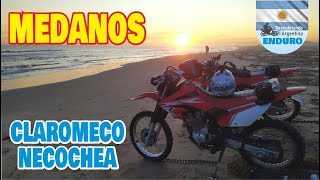 Enduro Claromeco Necochea Medano Blanco por la costa 4K [upl. by Ogdan]