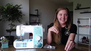 How To Start Sewing for Beginners  Step 1 Unbox Your Sewing Machine [upl. by Mcintosh793]