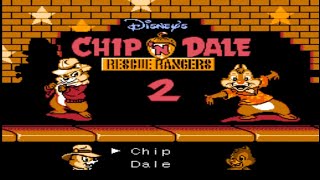 Chip n Dale  Rescue Rangers 2 FamicomNes [upl. by Ricca]