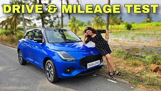 Swift 2024 Mileage Test 😳  CNG se Zyada Mileage [upl. by Enirehtahc554]