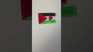 Western Sahara flag drawing 🇪🇭 [upl. by Nnaylrebmik]