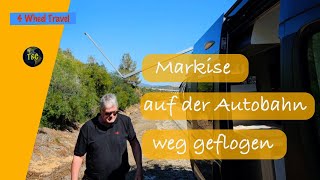 Markise während der Fahrt weg geflogen  Kurzfassung [upl. by Norris]