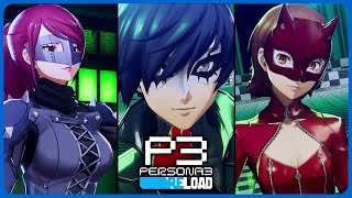 P5 Phantom Thieves DLC outfits showcase  Persona 3 Reload [upl. by Emilie]