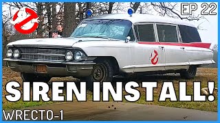 Ghostbusters SIREN INSTALL ECTO1 BUILD EP 22 [upl. by Ocsecnarf]