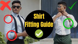 How Should A Shirt Fit  Formal Shirt Fitting Tips [upl. by Amadeo246]