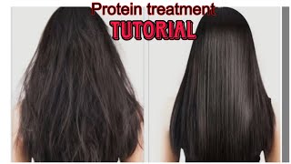 Best protein Treatment for Damaged Hairat homestep by stepkeratin botox treatmenteasy wayHindi [upl. by Feerahs]