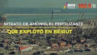 Nitrato de amonio el fertilizante que explotó en Beirut [upl. by Towrey309]