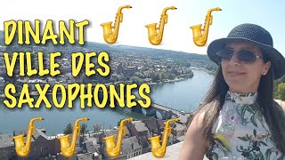 Dinant  ville des saxophones [upl. by Kcajyllib]