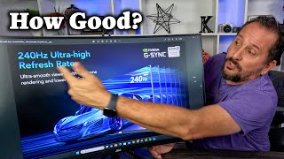 Reviewed Jlink 32Inch Curved Gaming Monitor up to 240Hz1080P Computer Monitor [upl. by Xenos]