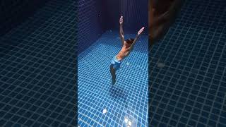 gymnastics meets swimming 🤝 📹 Nickoflow6 Olympics [upl. by Hayse93]