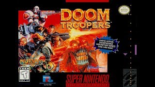 Is Doom Troopers SNES Worth Playing Today  SNESdrunk [upl. by Fernald377]